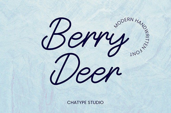 Berry Deer Font Review for Modern Branding