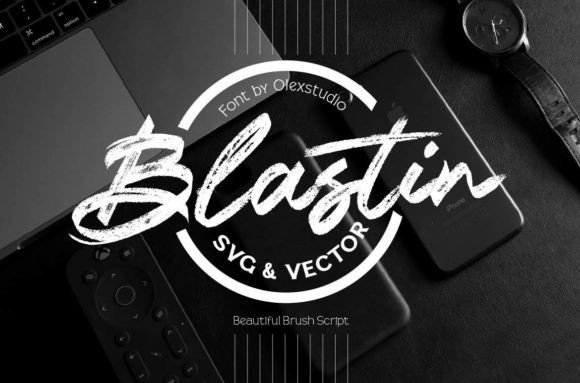 Blastin: A Modern Script Font for Sophisticated Branding