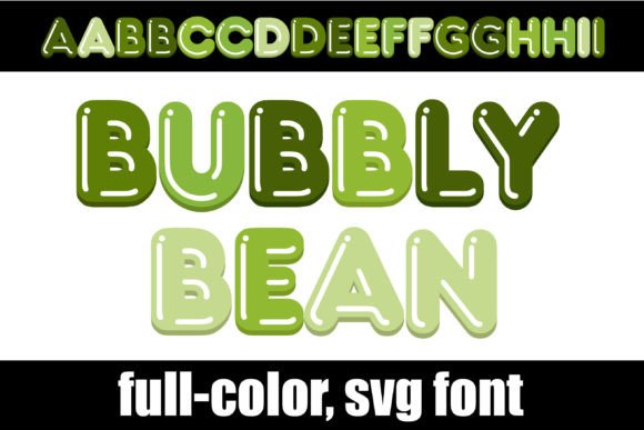 Bubbly Bean Font for Festive Web Design