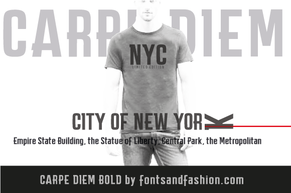 Carpe Diem Bold: A Font That Elevates Your Campaigns