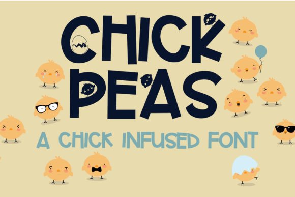 Chick Peas Font for Modern Web Design