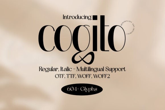 Cogito Sans Serif Font for Editorial Design