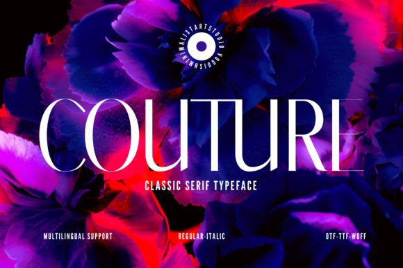 Couture Sans Serif Font for Handmade Creations
