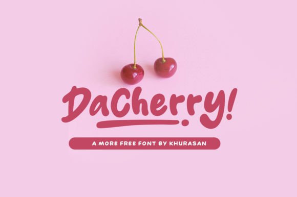 Dacherry: A Designer’s Take on a Creative Font