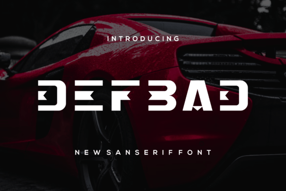 Defbad Font for Modern Web Design