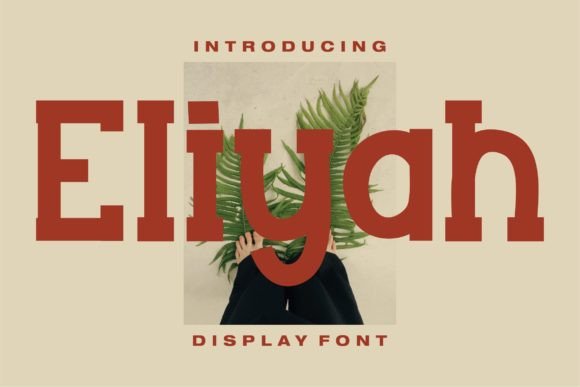 Eliyah Serif Font for Modern Editorial Design
