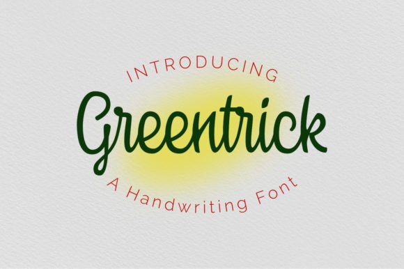 Enhance Your Editorial Design with the Greentrick Font