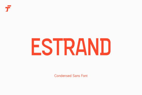 Estrand: A Bold Sans Serif Font for Digital Marketing