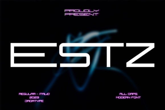 Estz: A Modern Sans Serif for Bold Branding