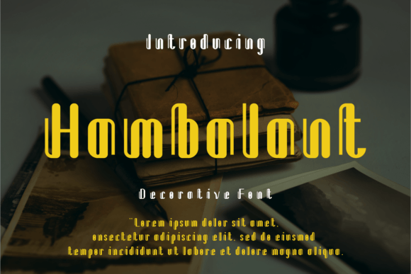 Hambalant Font for Professional Branding