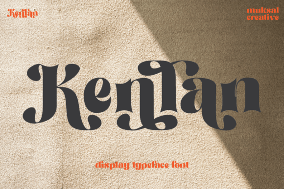 Kenlan: A Stylish Serif Font for Bold Campaign Designs