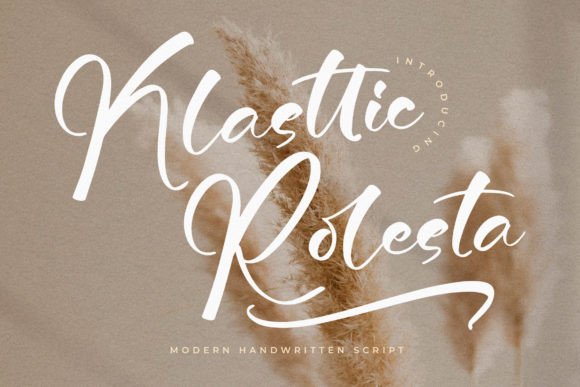 Klasttic Rolesta: A Script Font for Editorial Elegance