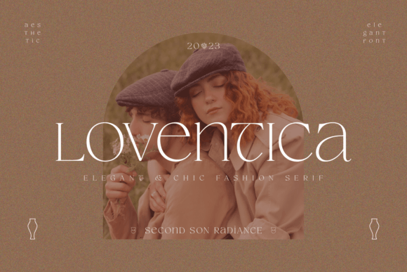Loventica Serif Font for Editorial Design