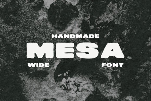 Mesa Font for Handmade Projects and More