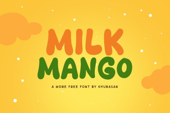 Milk Mango: A Modern Typeface for Editorial Design