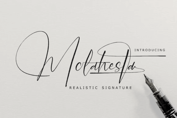 Molahesta: A Stylish Script Font for Editorial Elegance