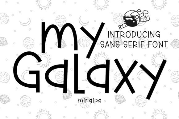 My Galaxy: A Bold Sans Serif Font for Eye-Catching Campaigns