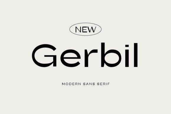 New Gerbil Font for Modern Branding and Digital Campaigns