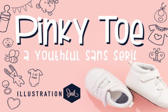 Pinky Toe Font for Modern Branding