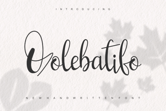Qolebatifo: A Bold Display Font for Modern Branding