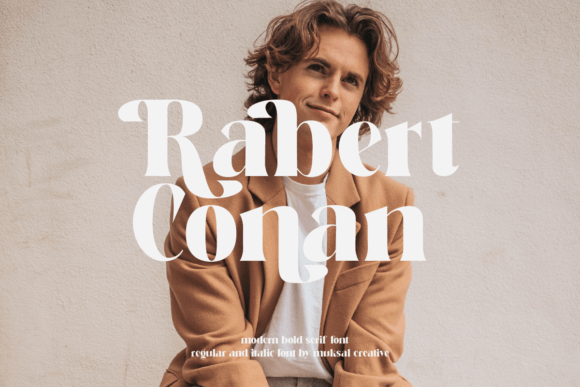 Rabert Conan: A Serif Font for Chic Branding Projects