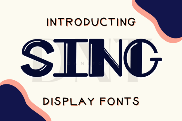 Sing: A Bold Display Font for Modern Web Design