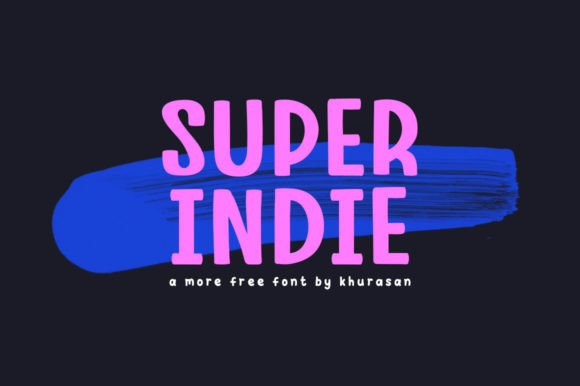 Super Indie Font for Eye-Catching Branding