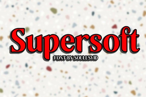 Supersoft: A Modern Sans Serif Font for Professional Branding